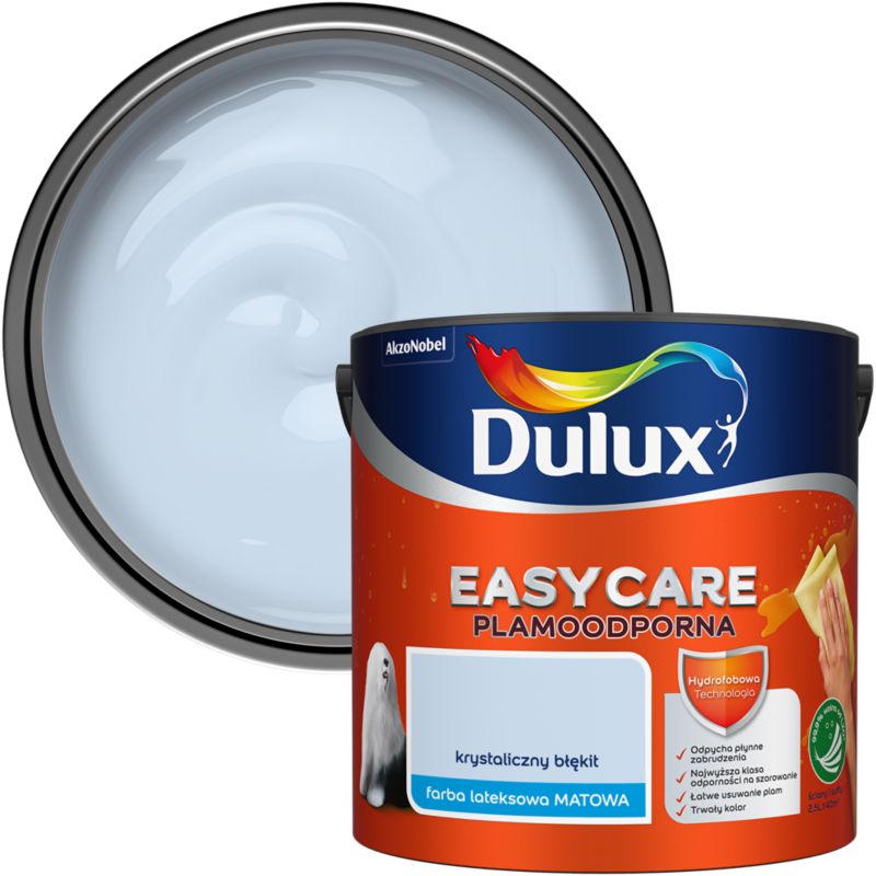 Farba Dulux EasyCare krystaliczny błękit 2,5 l