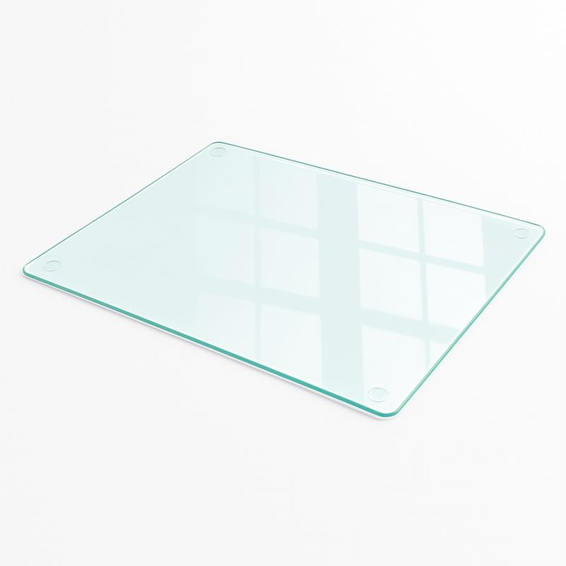 Transparentna Szklana Deska Wallfluent 80x52 cm Prostokątna 1 szt.