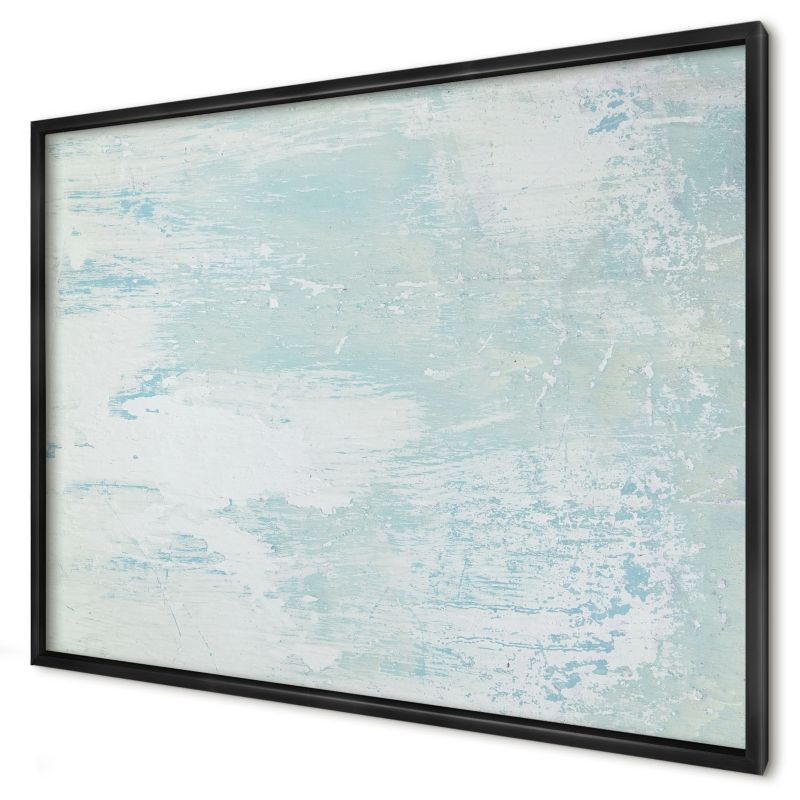 Ozdobna tablica magnetyczna Wallfluent 100x70 Pastelowe przetarcia w czarnej ramie 1szt