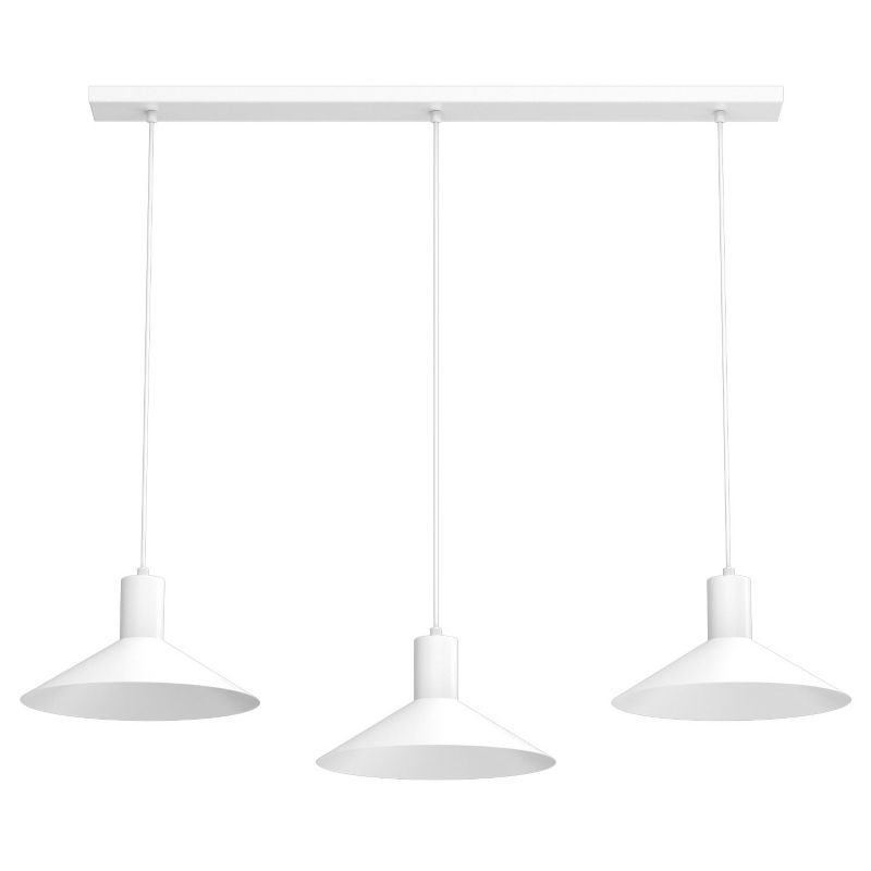 Lampa wisząca Luminex Nox biała 3xGU10x8W IP20 wym:110x115x30cm - 1 szt.