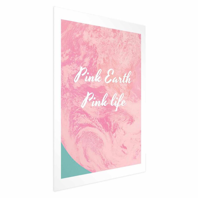 Plakat Artgeist Pink Earth 21x30 cm bez ramy 1 szt