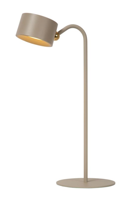 Lampka biurkowa Lucide JOLAN taupe LED 3.5W 2700-5700K 90lm IP20 wym:36x18x12cm - 1 szt.