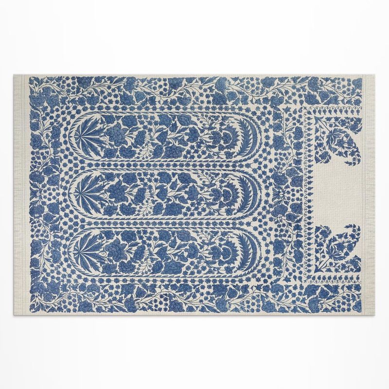 Dywan Winylowy Z Nadrukiem Wallfluent 150x225 cm Hipis w Dacca Sir Matthew Digby Wyatt 1 szt.