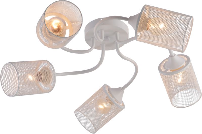 Lampa wisząca Vargo biała 5xE27x60W IP20 wym:22x58x58cm - 1 szt.