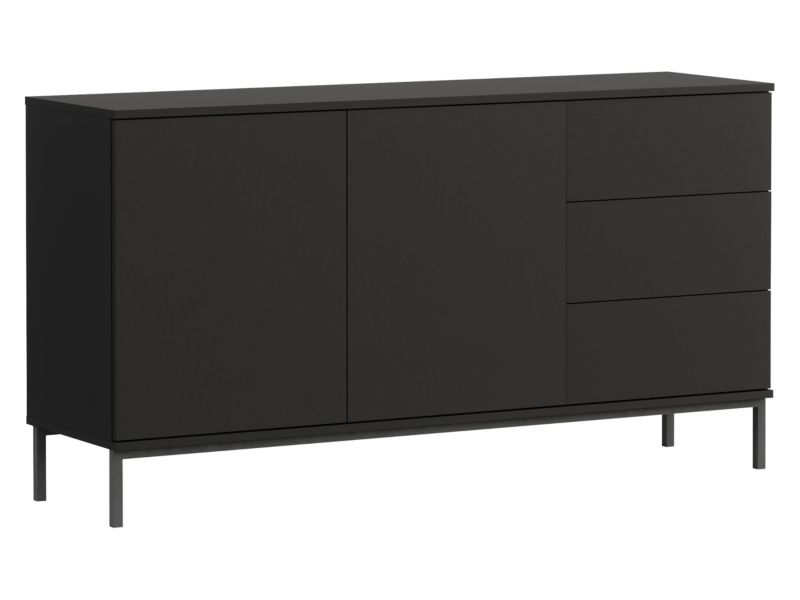 Komoda MIRJAN 24 Querty K2D3SZ czarny 1 szt.