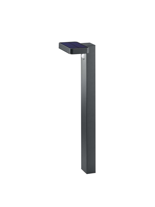 Lampa ogrodowa stojąca solarna RL Esquel antracyt LED 5W 3000K 290lm czujnik ruchu IP44 wym: 60 x 18 x 14 cm - 1 szt.