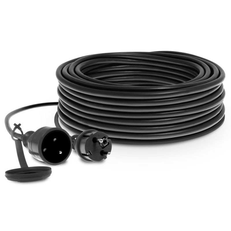 Przedłużacz ogrodowy KEL 40 m 1 gniazdo 3x1,5 mm² 2p+Z 3680 W 1 szt.