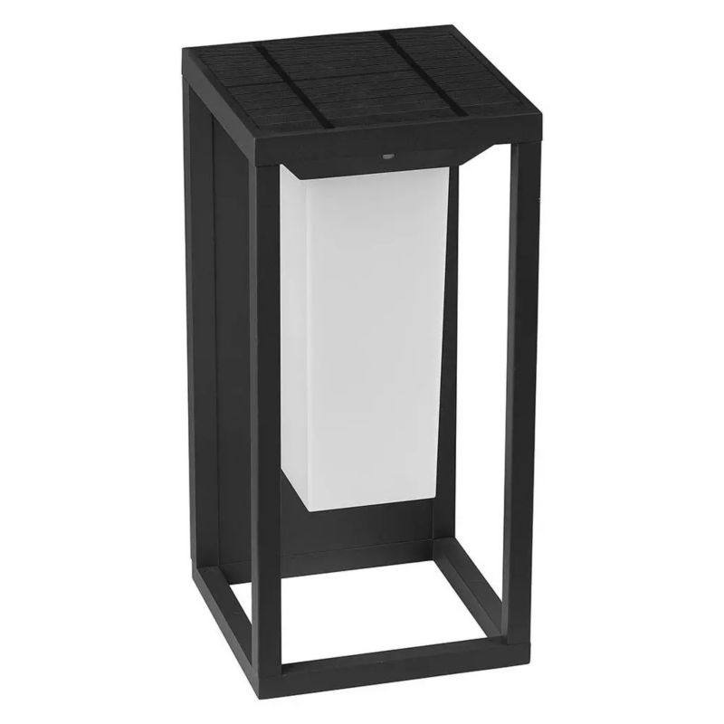 Kinkiet solarny V-TAC Vt-77-N szary LED 2W 3000K 220lm IP65 wym: 29 x 14 x 14 cm aluminium - 1 szt.