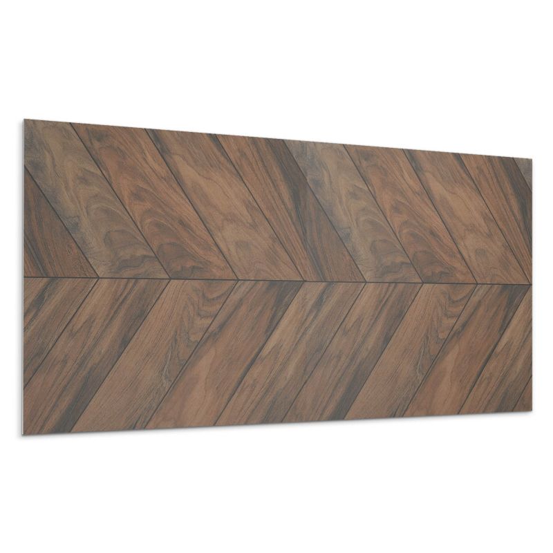 Panel samoprzylepny Wallfluent 120x60 cm Motyw deski w stylu jodełki 1 szt.