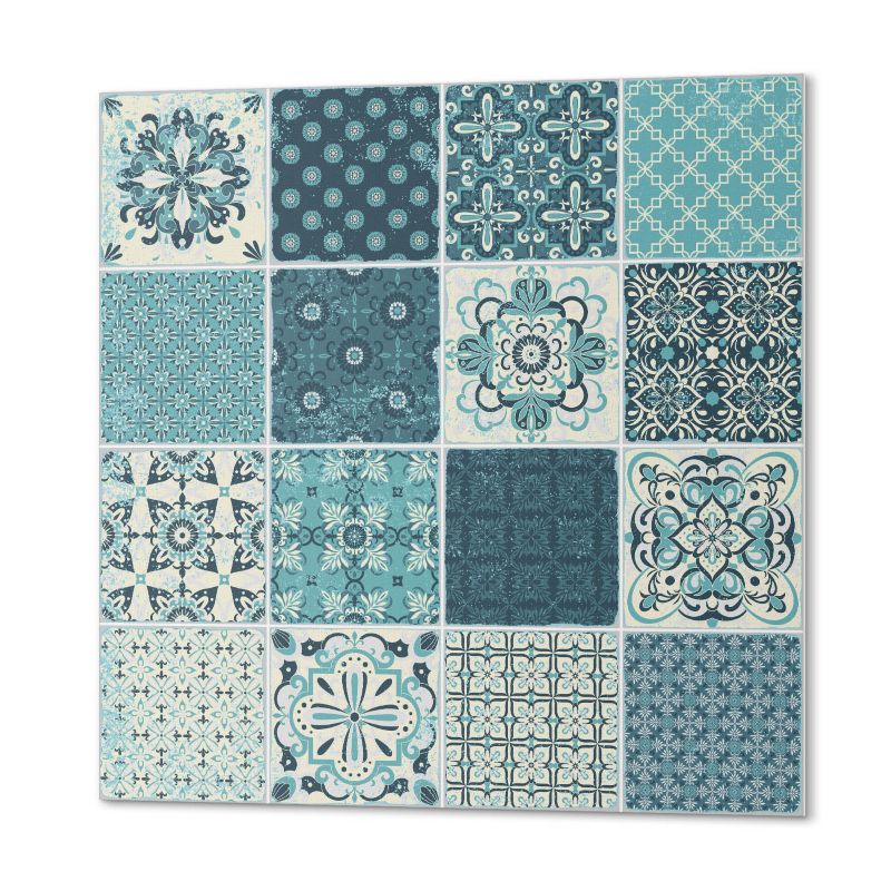 Ścienne Kafelki PCV ArtPrintCave 20x20 cm Wzory w mozaice geometrycznej 20 szt.