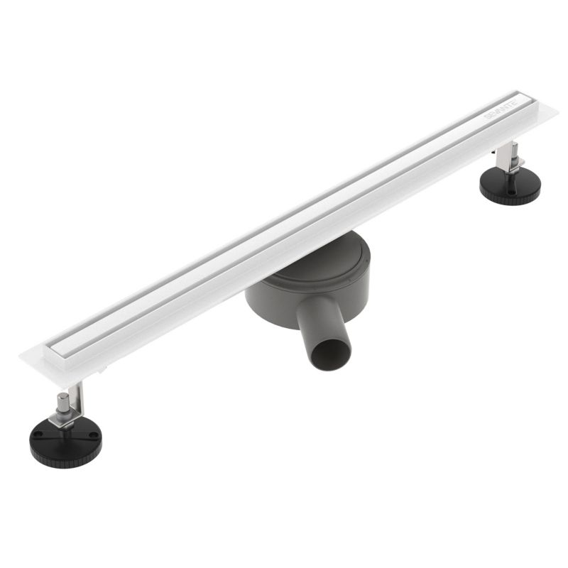 Odpływ liniowy obrotowy SEVANTE 90 cm biały SLIM 1 szt.
