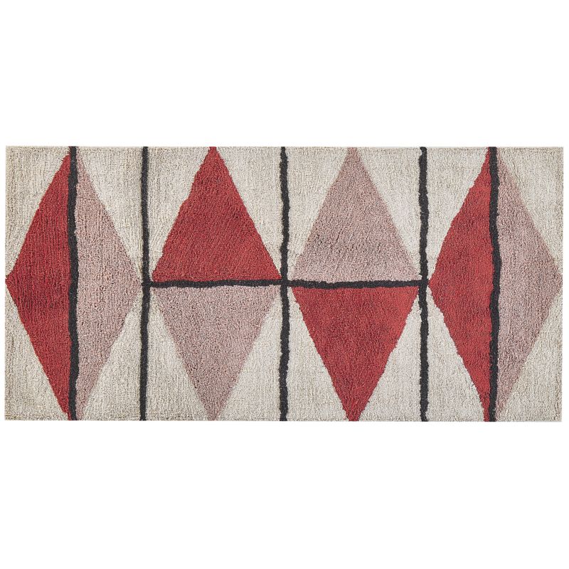 Dywan Purnia Kolorowy 80 x 150 cm Bawełna 1 szt.