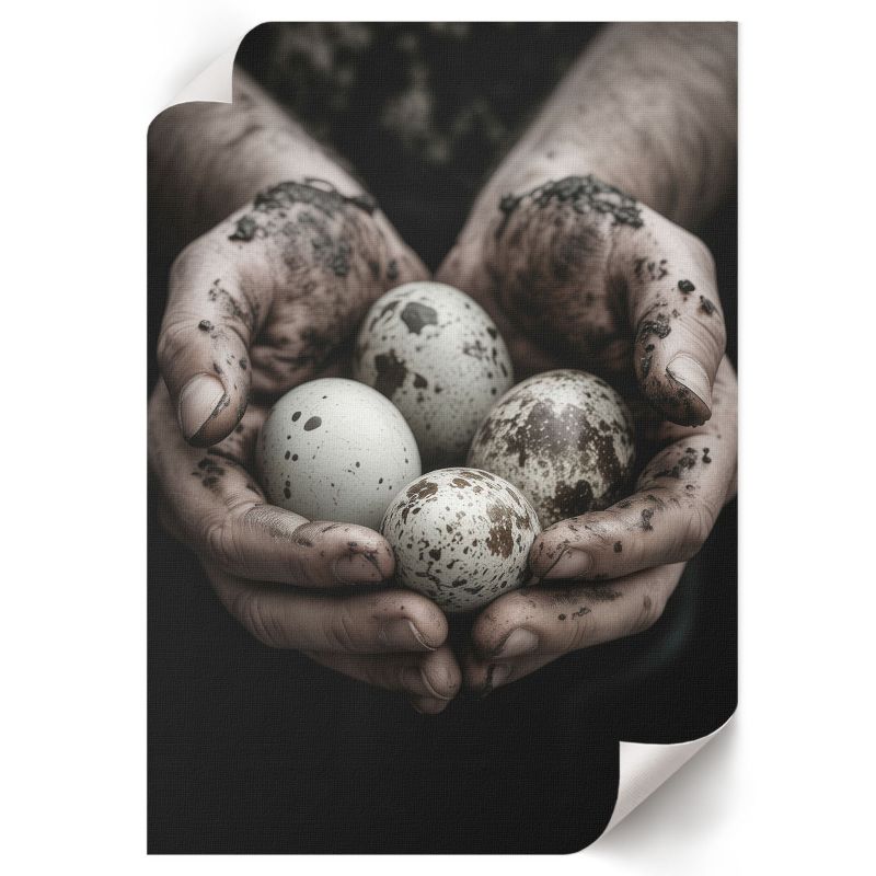 Plakat Dekoracyjny ArtPrintCave 29,7x42 cm Naturalne jajka Baobab 1 szt.
