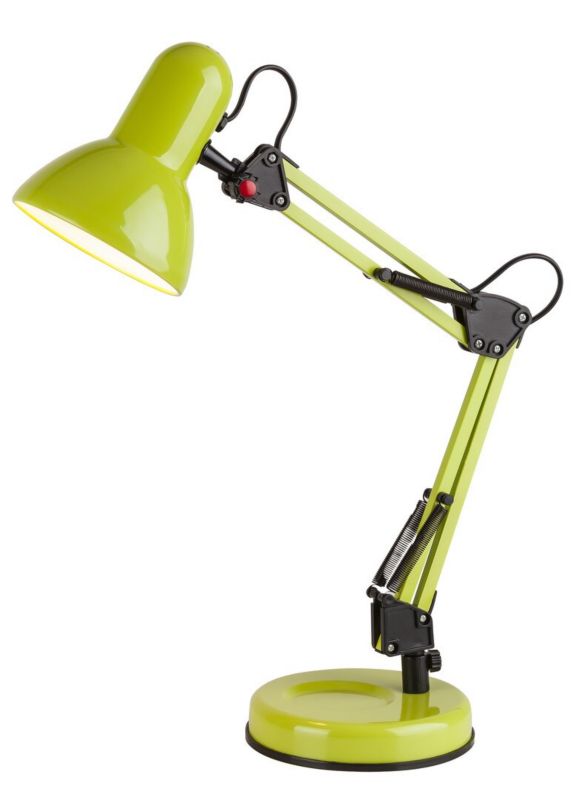Lampa biurkowa Rabalux Samson zielona 1 x E27 x 60W IP20 wym: 49 x 37 x 37 cm metal - 1 szt.