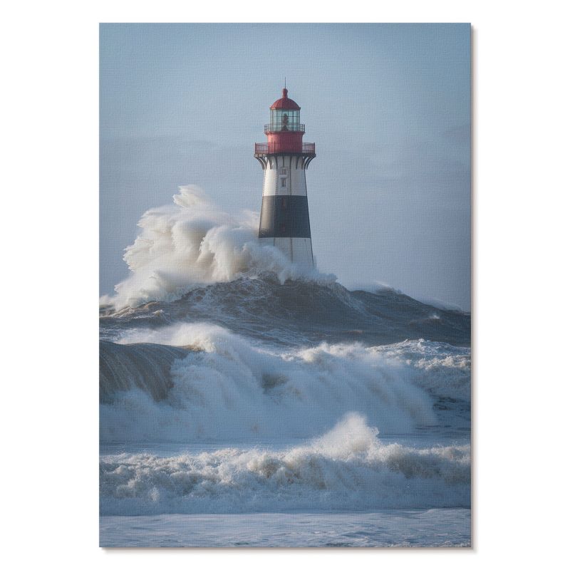 Plakat na Płótnie Tulup 21x29,7 cm (A4) Oceanu moc Do salonu, przedpokoju, biura 1 szt.