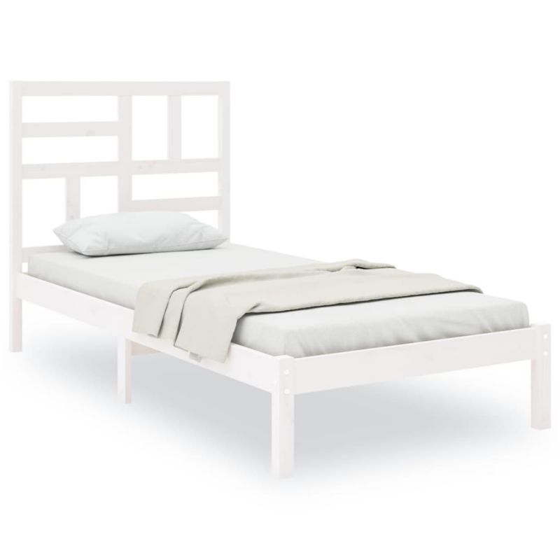 Rama łóżka WaszeMeble 100x200 cm Biały sosna WM-3105941 1 szt.