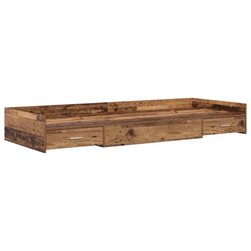 Łóżko drewniane WaszeMeble 90x200 cm brązowy WM-3335235 1 szt.