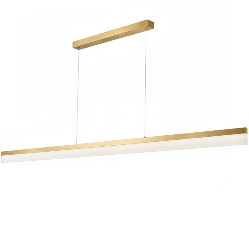 Lampa Sufitowa Wisząca Toolight App1697-Cp Złoty Szczotkowany 1Szt