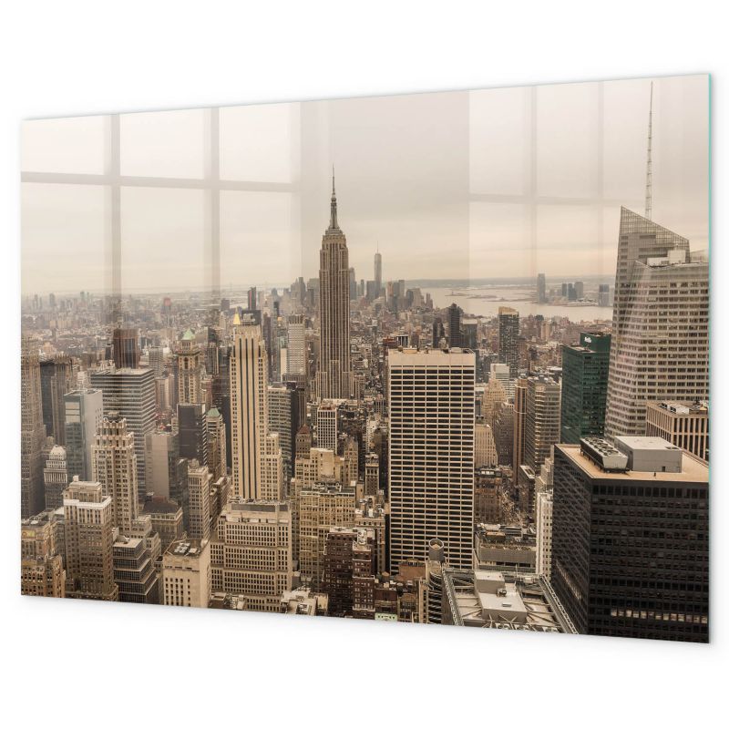 Tablica Magnetyczna Na Ścianę Tulup 100x70 cm Krajobraz miasto Z magnesami neodymowymi 1 kpl