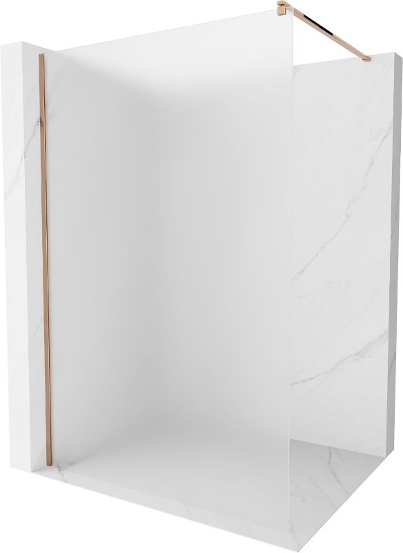 Ścianka prysznicowa Mexen Kioto Różowe złoto 140x200 cm 800-140-101-60-30 1 szt.