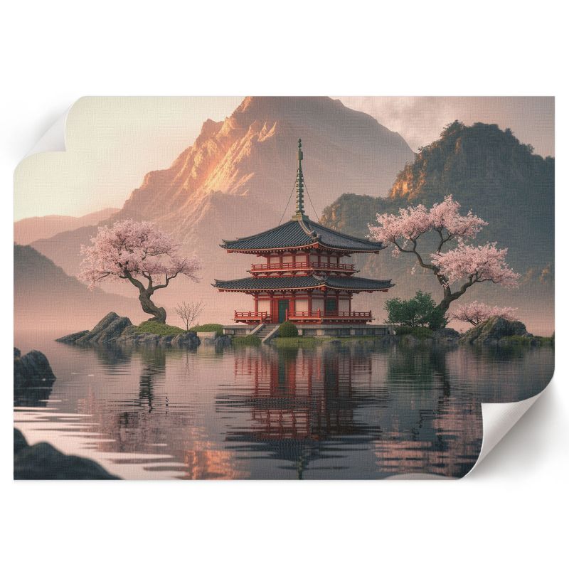 Plakat Do Łazienki ArtPrintCave 29,7x21 cm Orientalna harmonia View 1 szt.