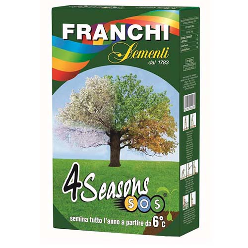 1 szt, Trawa gazonowa na trawnik 4 Seasons Morami - Nasiona: Ilość w opakowaniu: 1 kg