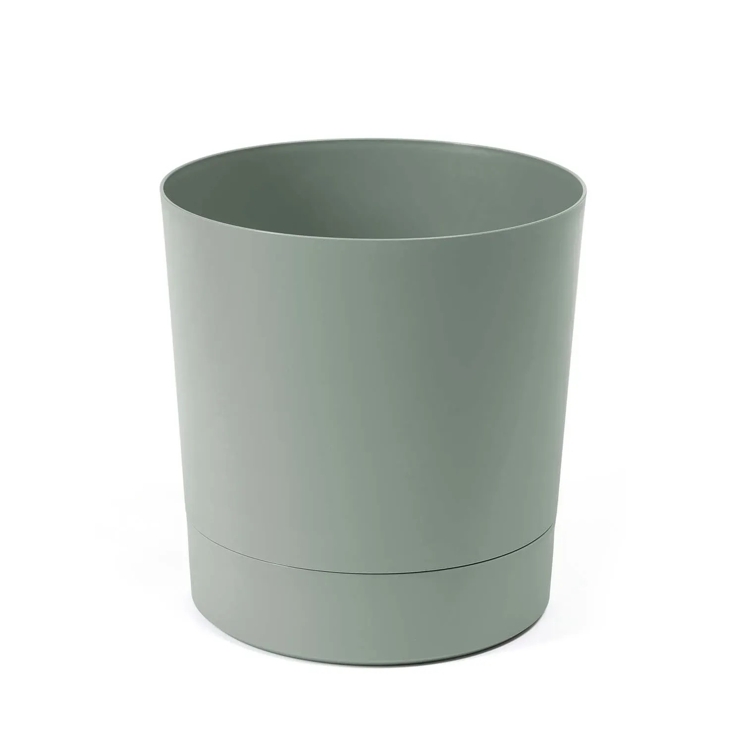 Doniczka Aura szarozielona recycled - śr. 11 cm