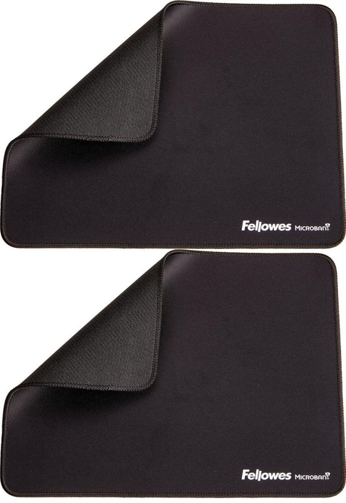 2x Podkładka pod mysz Fellowes Breyta XL, 280x210x2.5mm, czarny