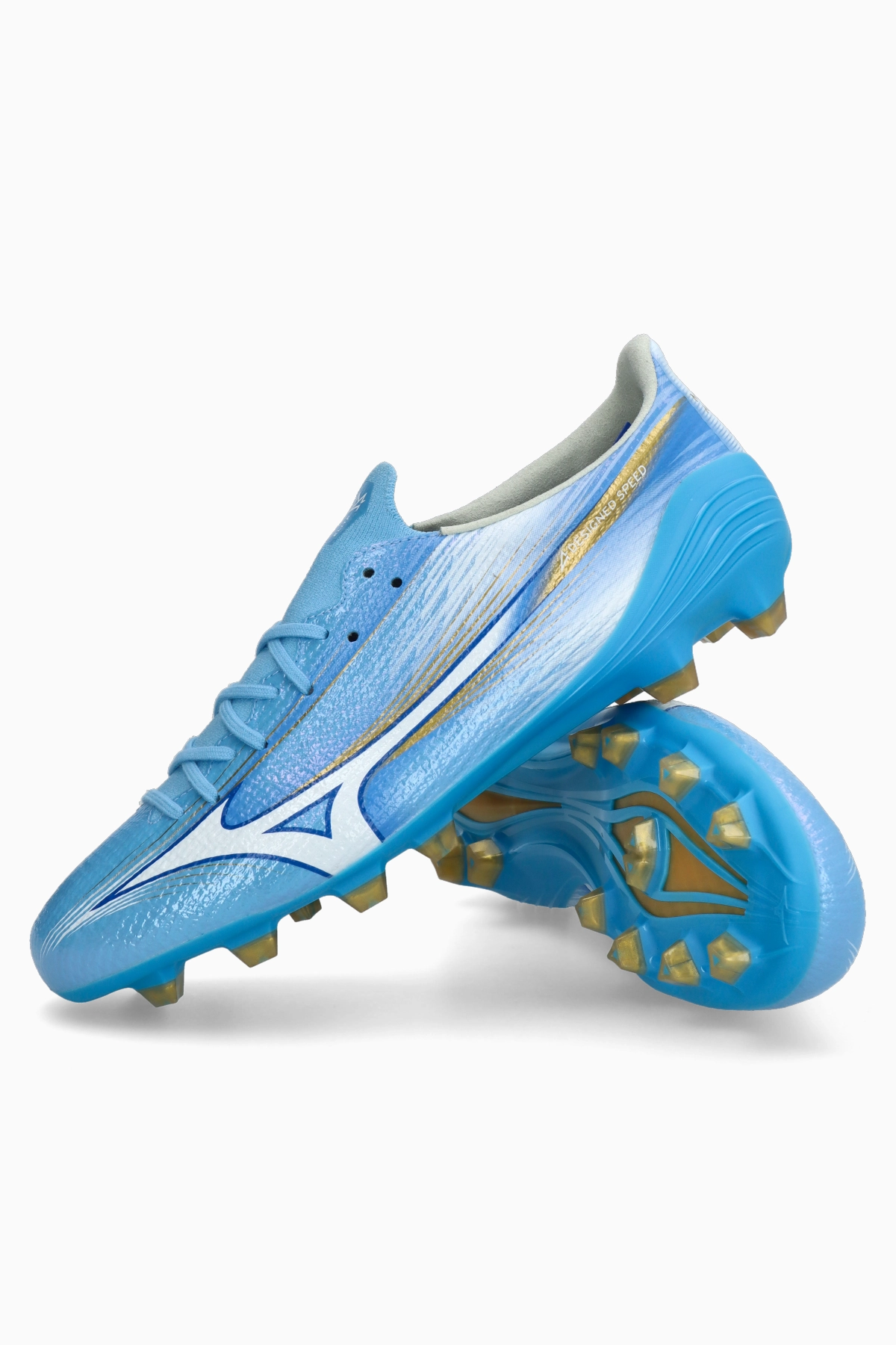 Korki Mizuno Alpha III Elite FG - Niebieski