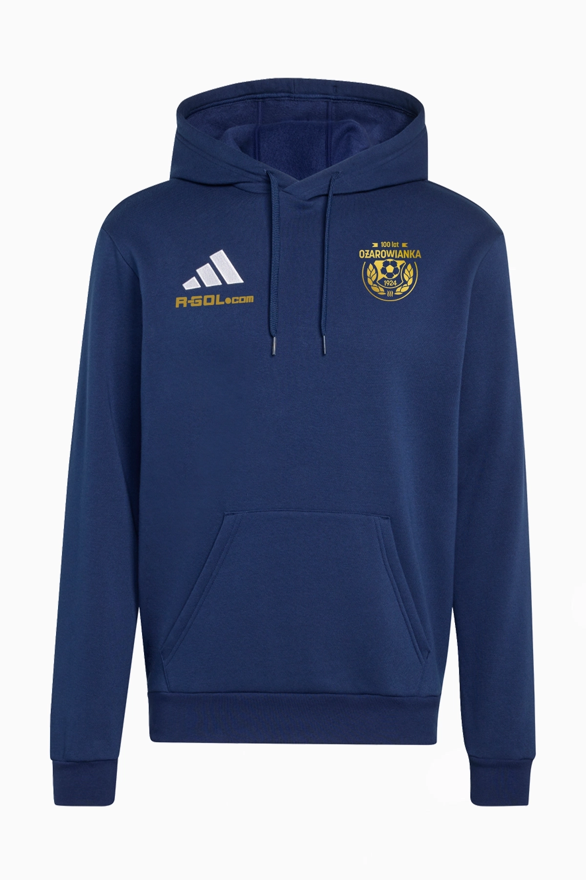 Bluza bawełniana adidas KS Ożarowianka - Granatowy