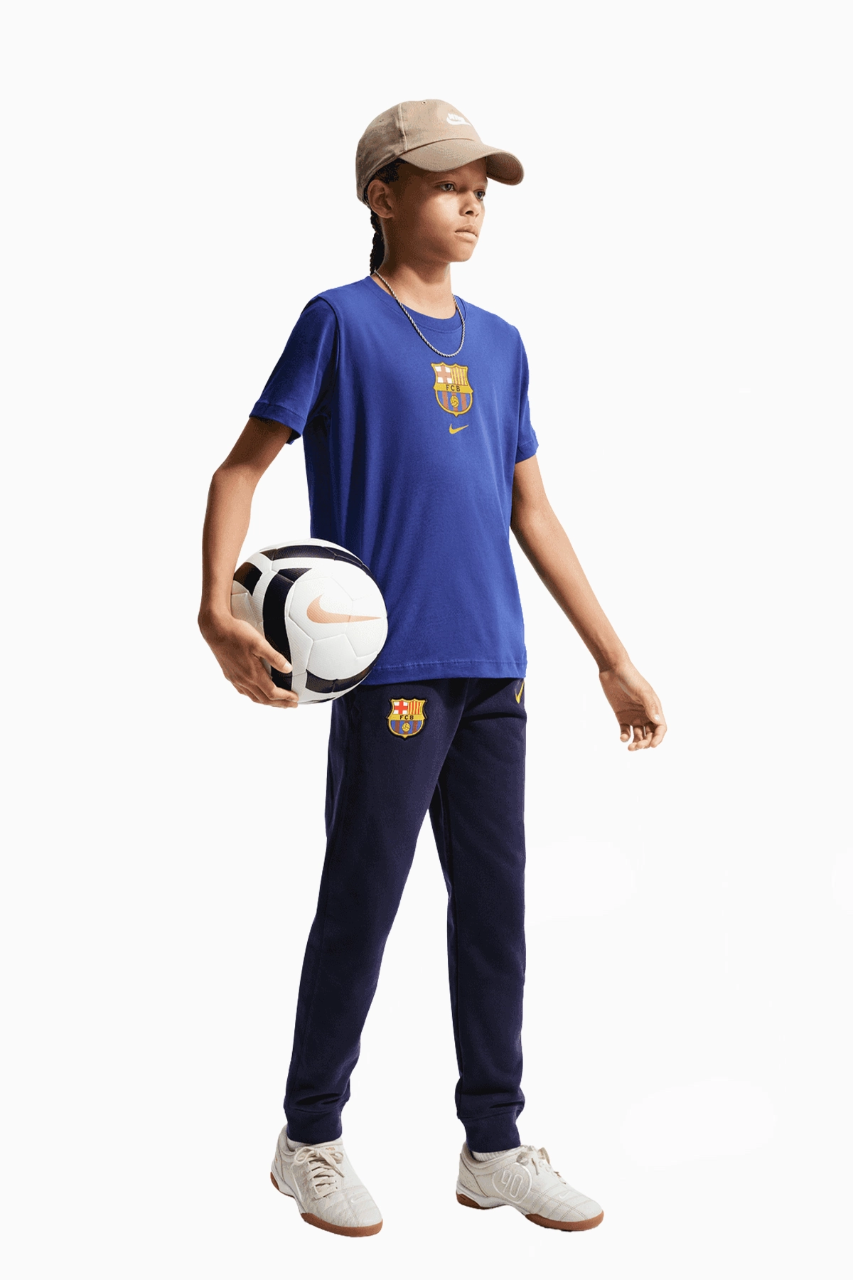Koszulka Nike FC Barcelona 26/27 Tee Junior - Niebieski