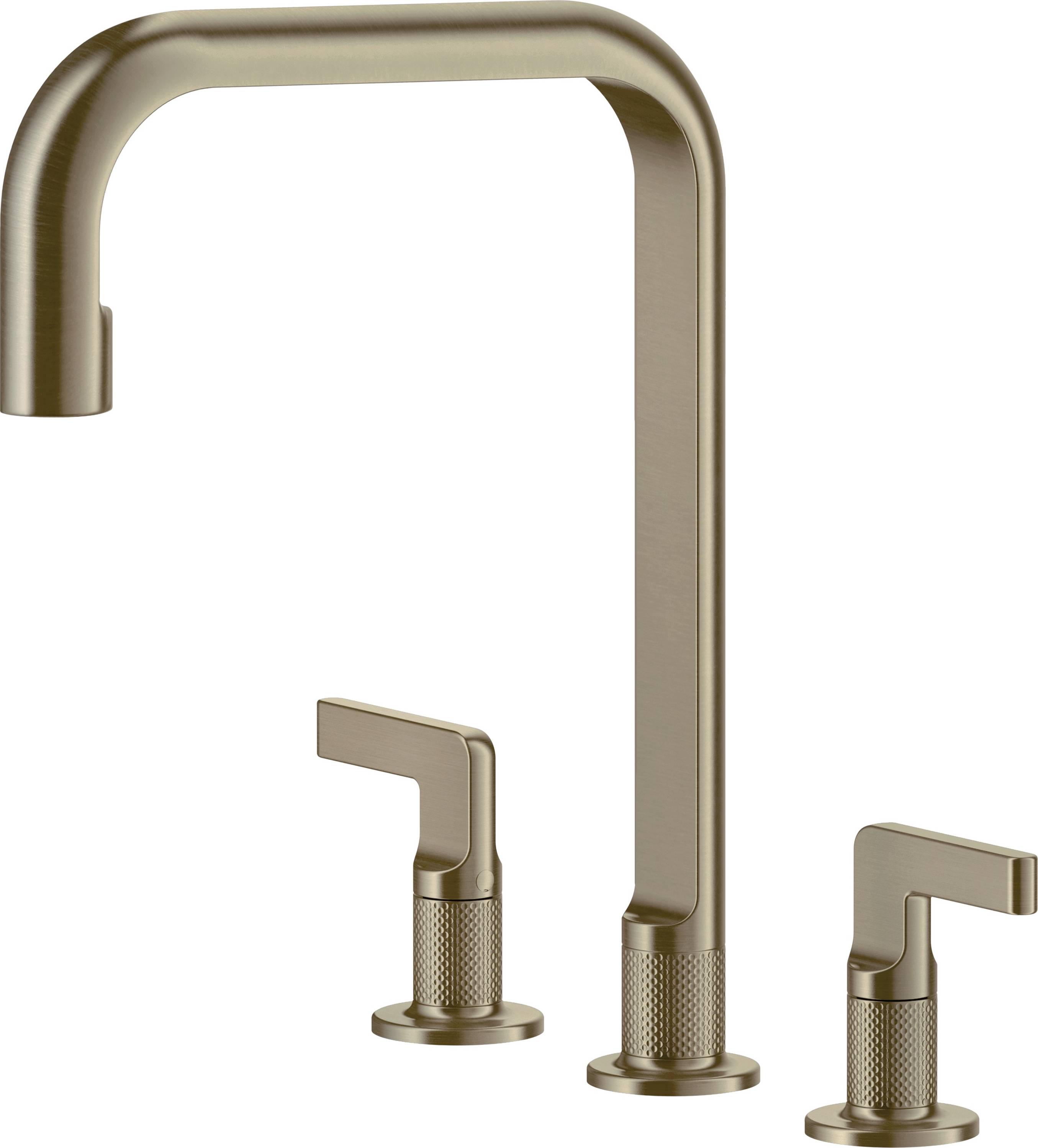 Gessi Inciso bateria kuchenna stojąca nikiel 58701.149