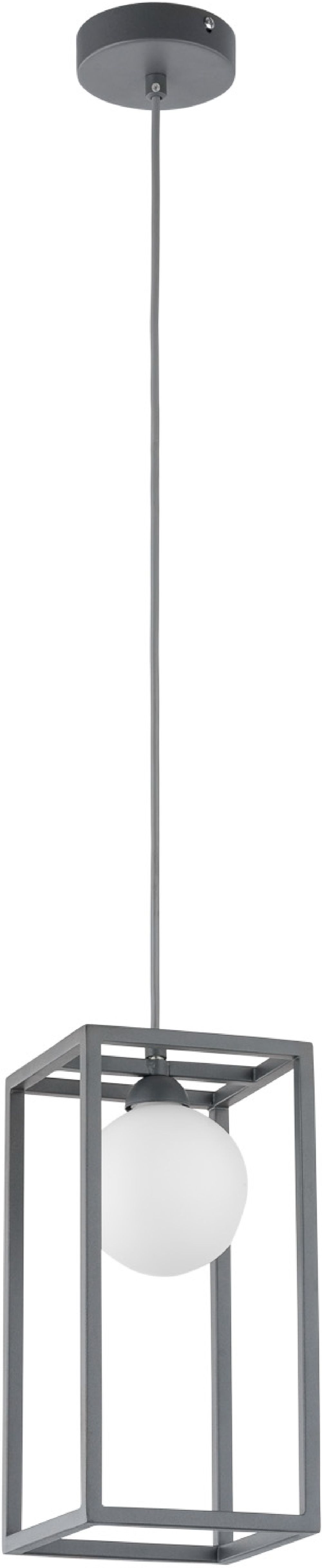 Italux Daisy lampa wisząca 1x4 W szary/popielaty MD-BR4367-D1 GR