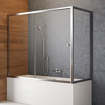 Radaway Vesta DWJ parawan nawannowy 150 cm z drzwiami przesuwnymi 209115-01-06