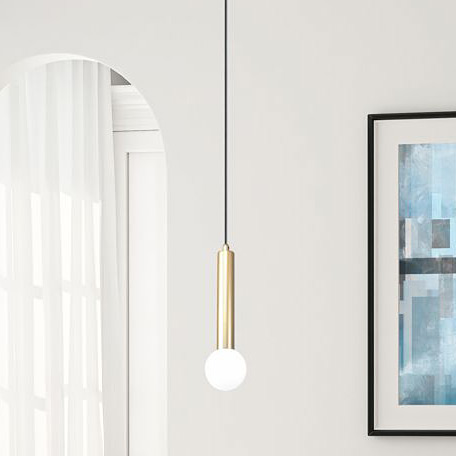 Italux Filano lampa wisząca 1x5 W złota PND-33574-1-GD