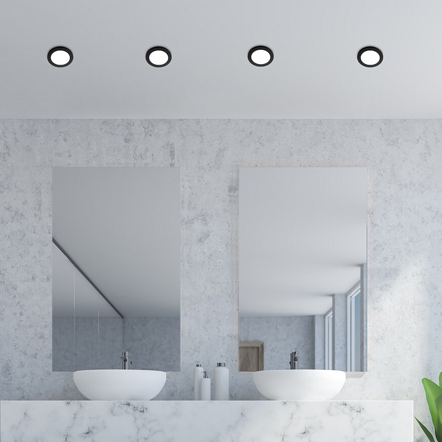 Rabalux Coco plafon 1x3W LED czarny/biały 5274