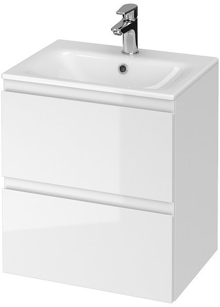 Cersanit Moduo umywalka z szafką 50 cm białą S801-312-DSM