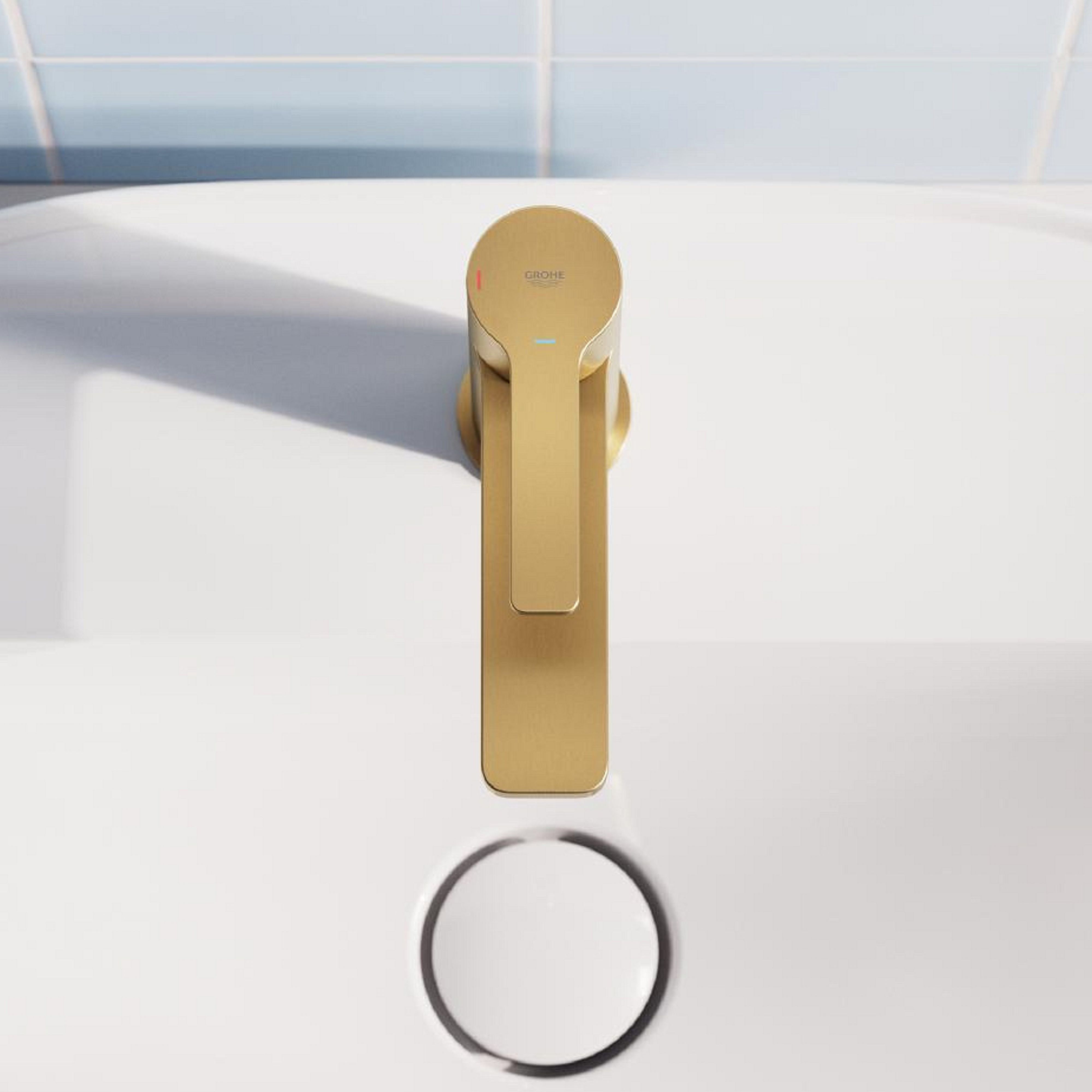 Grohe Lineare bateria umywalkowa stojąca Brushed Cool Sunrise 23790GN1 - Wysyłka w 24h