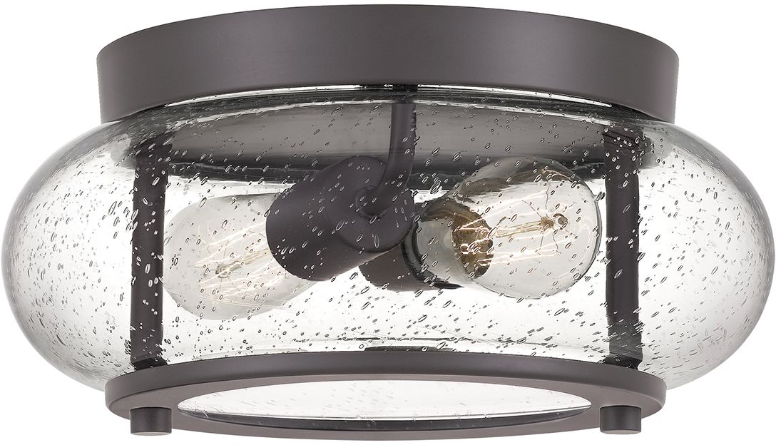 Elstead Lighting Trilogy plafon 2x40 W stary brąz QZ-TRILOGY-FS-OZ
