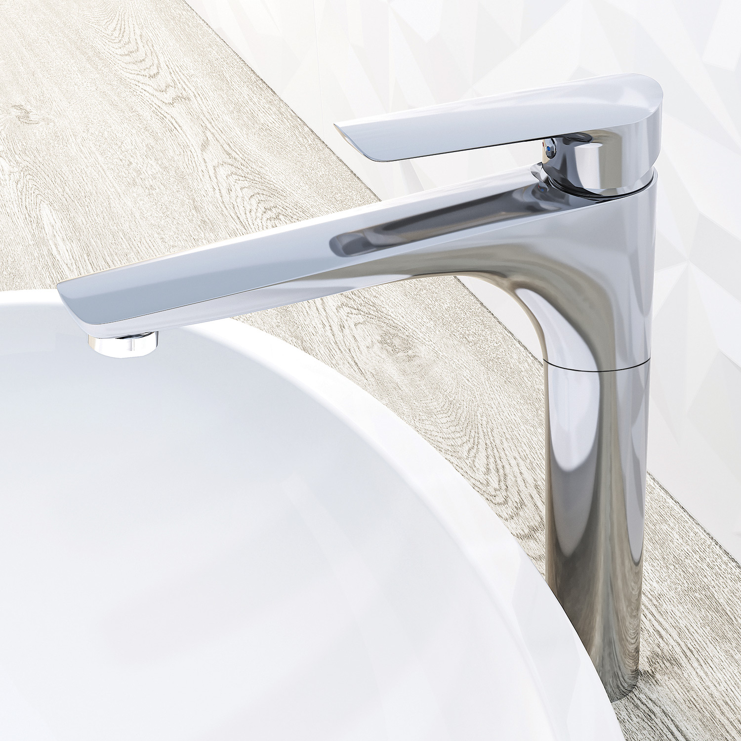 KFA Armatura Tanzanit bateria umywalkowa stojąca chrom 5022-712-00