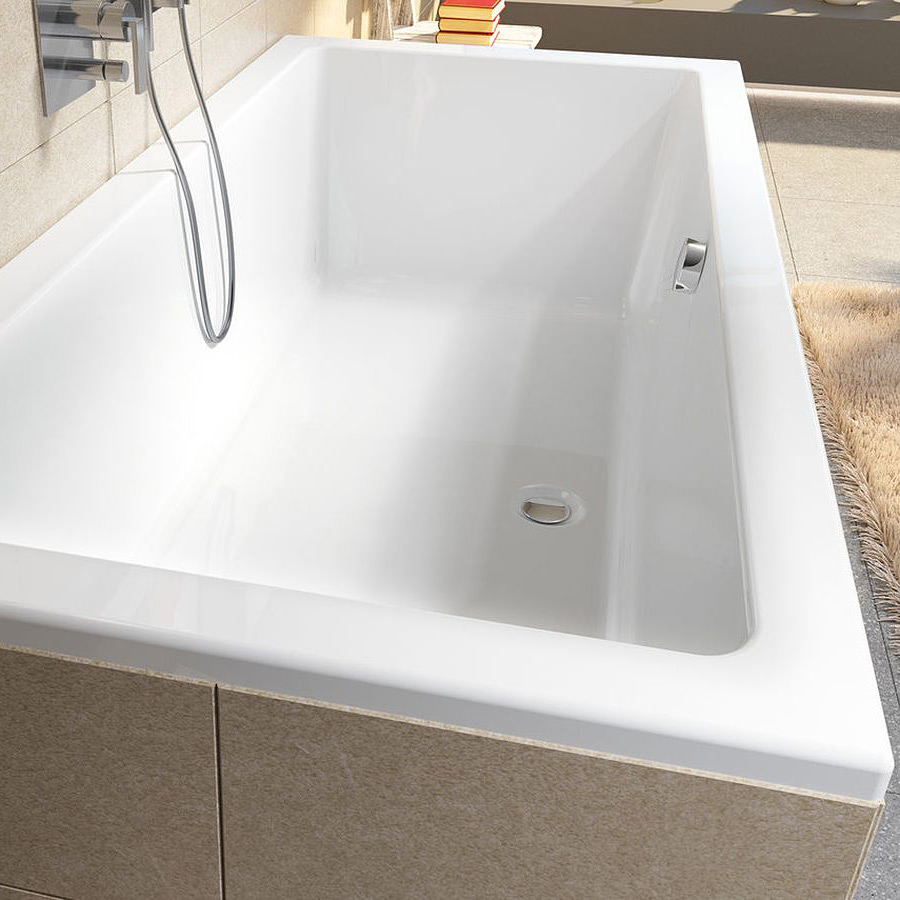 Riho Lusso wanna prostokątna 190x80 cm biały błyszczący B015001005