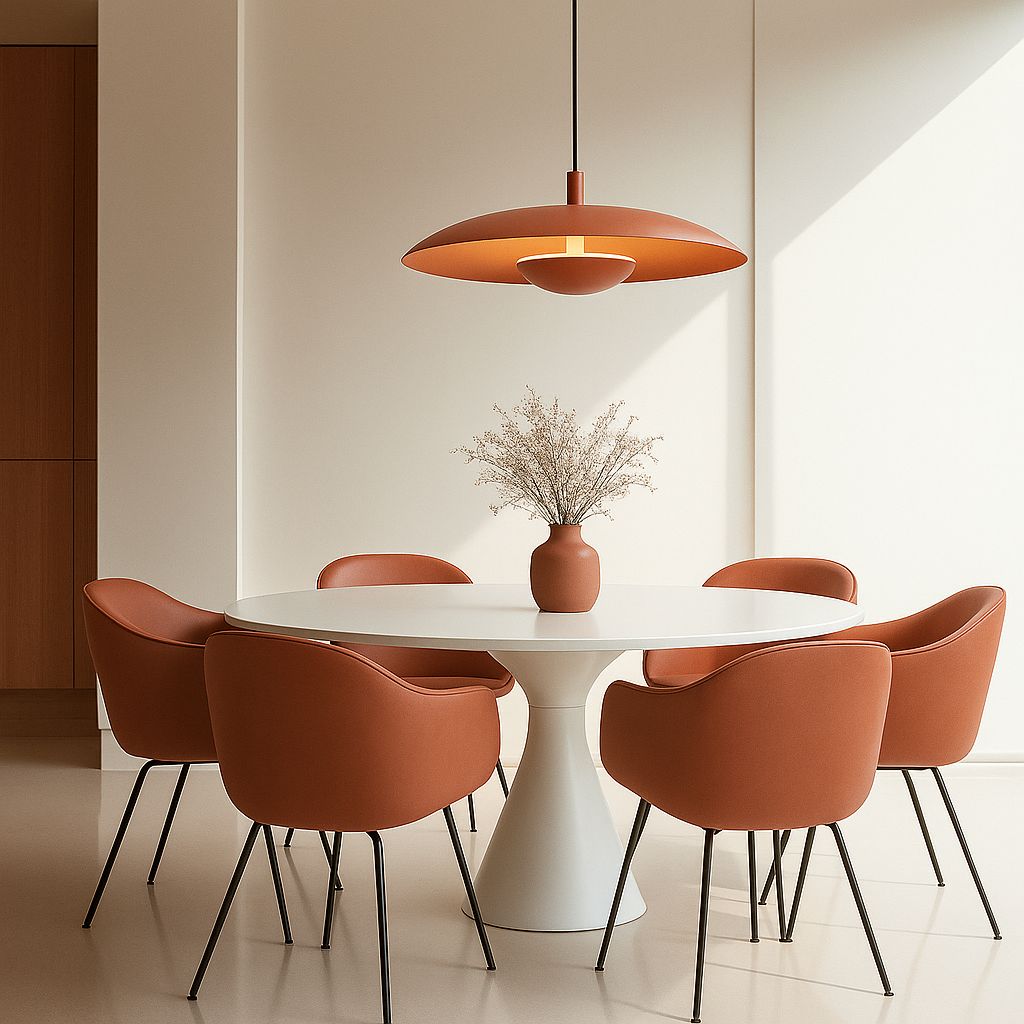 Argon Bolton lampa wisząca 1x12,5 W terakota 8870