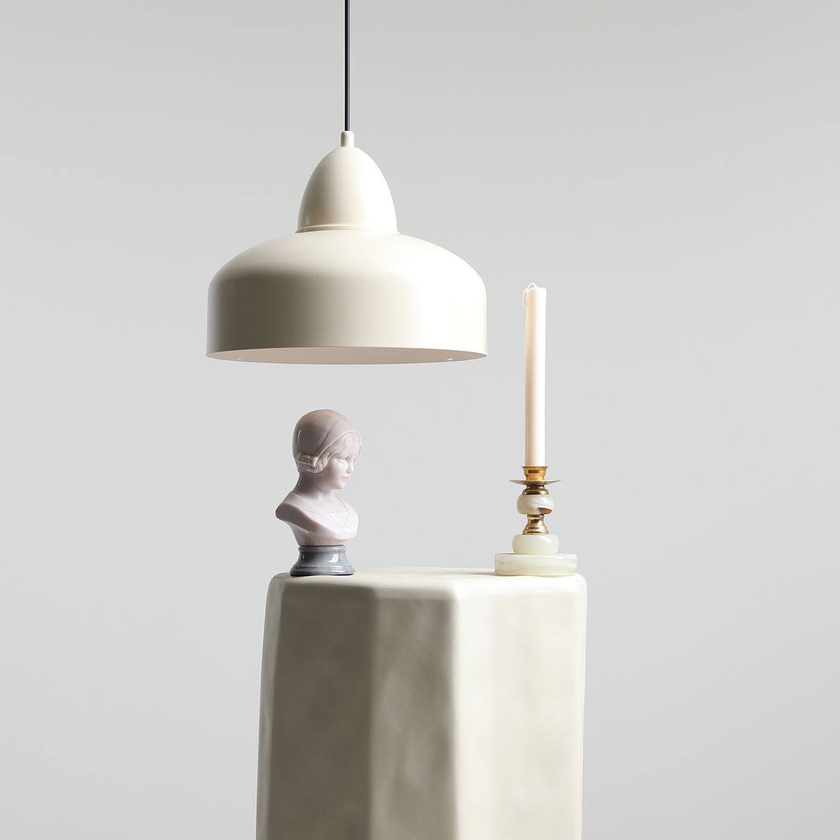 Aldex Como lampa wisząca 1x15 W kremowa 946G9