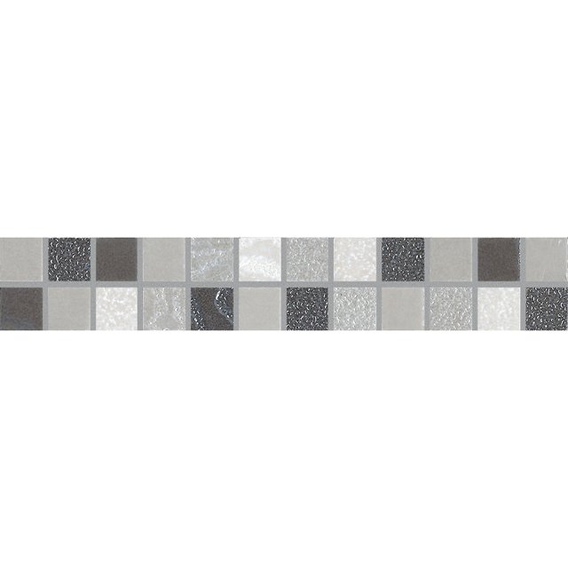 Płytka ścienna mozaika EMPIRE grey 4,9x30 gat. I