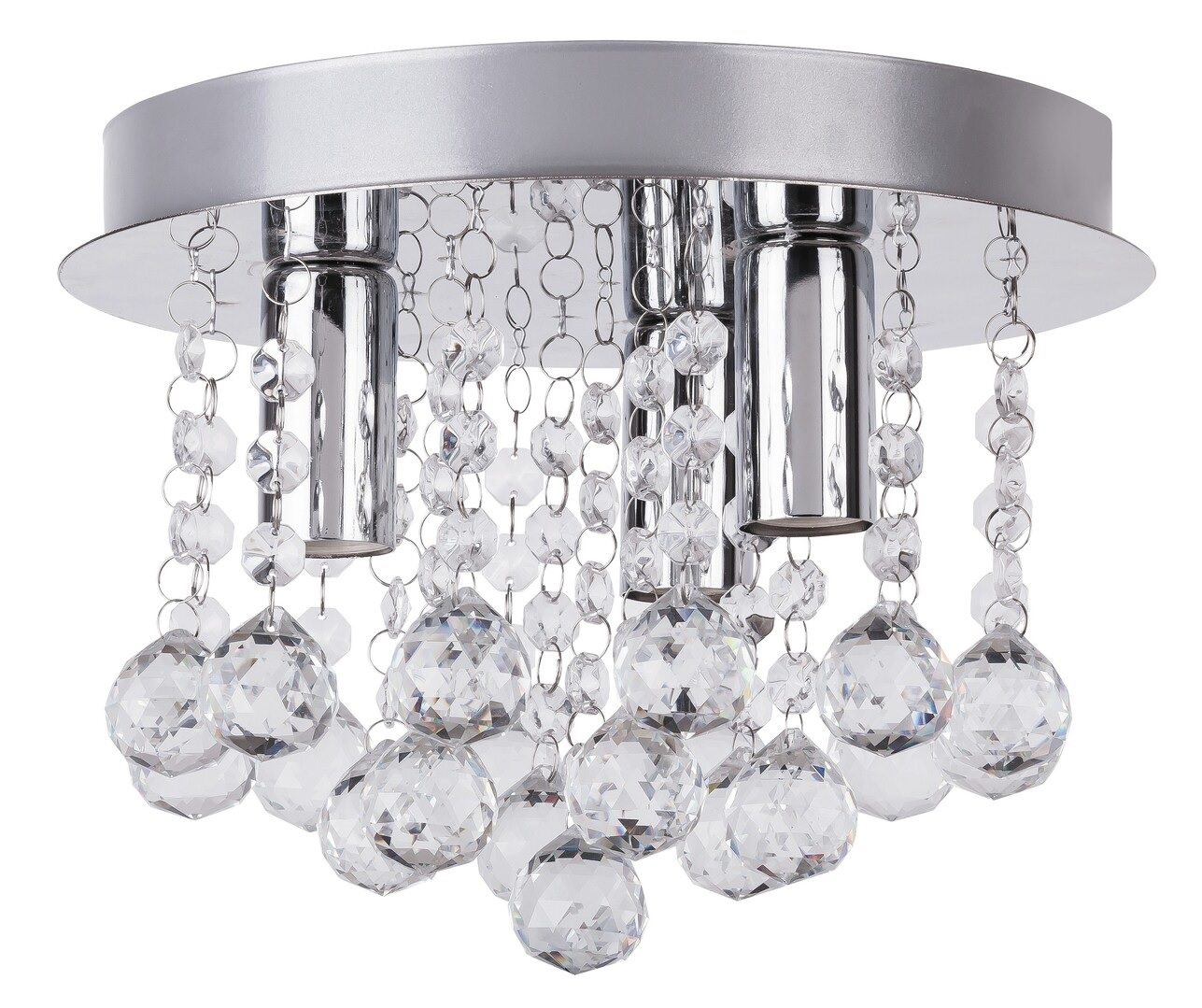 Darmowa Dostawa - Lampa podsufitowa 3x40 W chrom Rabalux Corinna 2615
