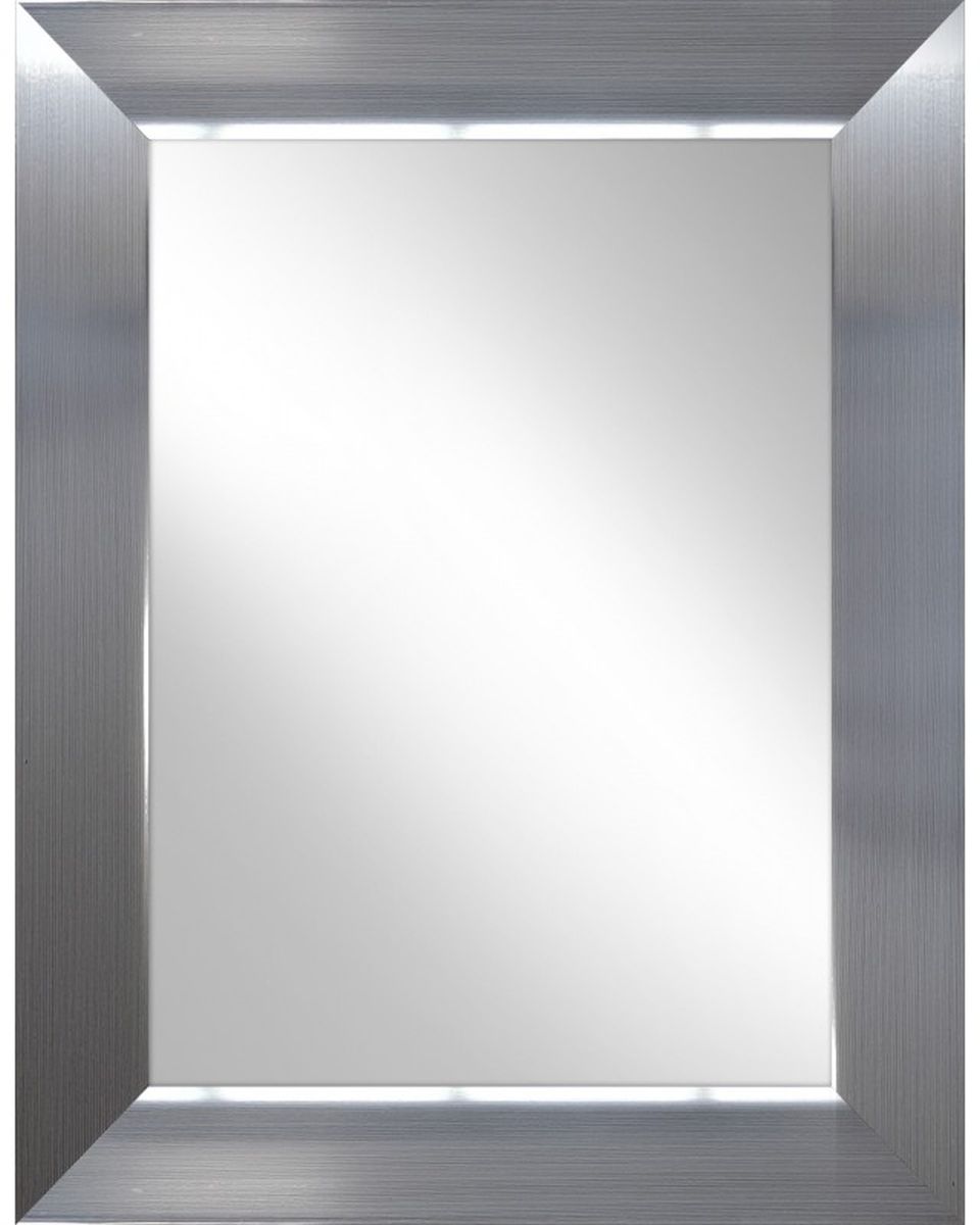 Darmowa Dostawa - Lustro 68.2x118.2 cm prostokątne srebrny Ars Longa Factory FACTORY50100P