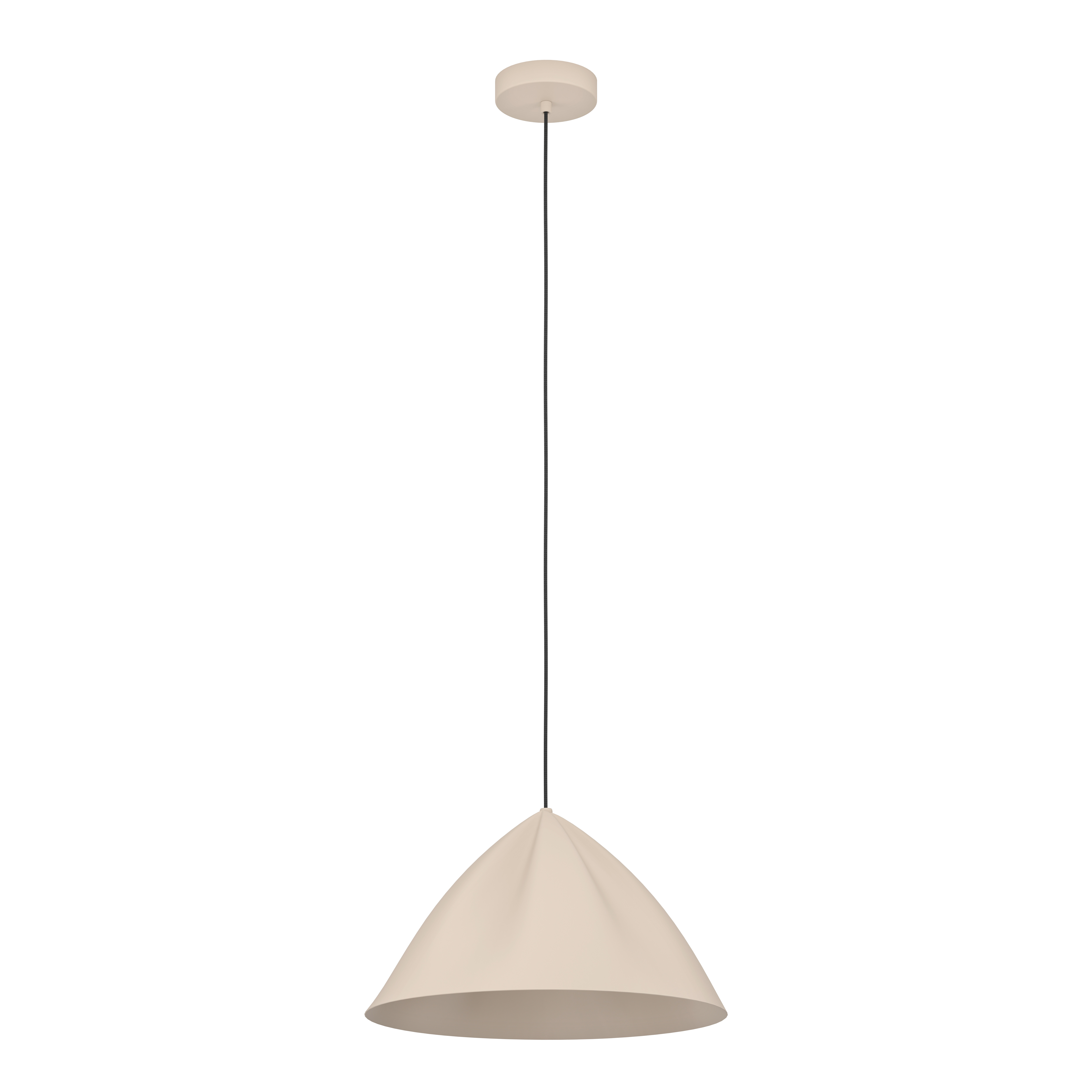 Darmowa Dostawa - Lampa wisząca 1x40 W beżowa Eglo Podere 900836