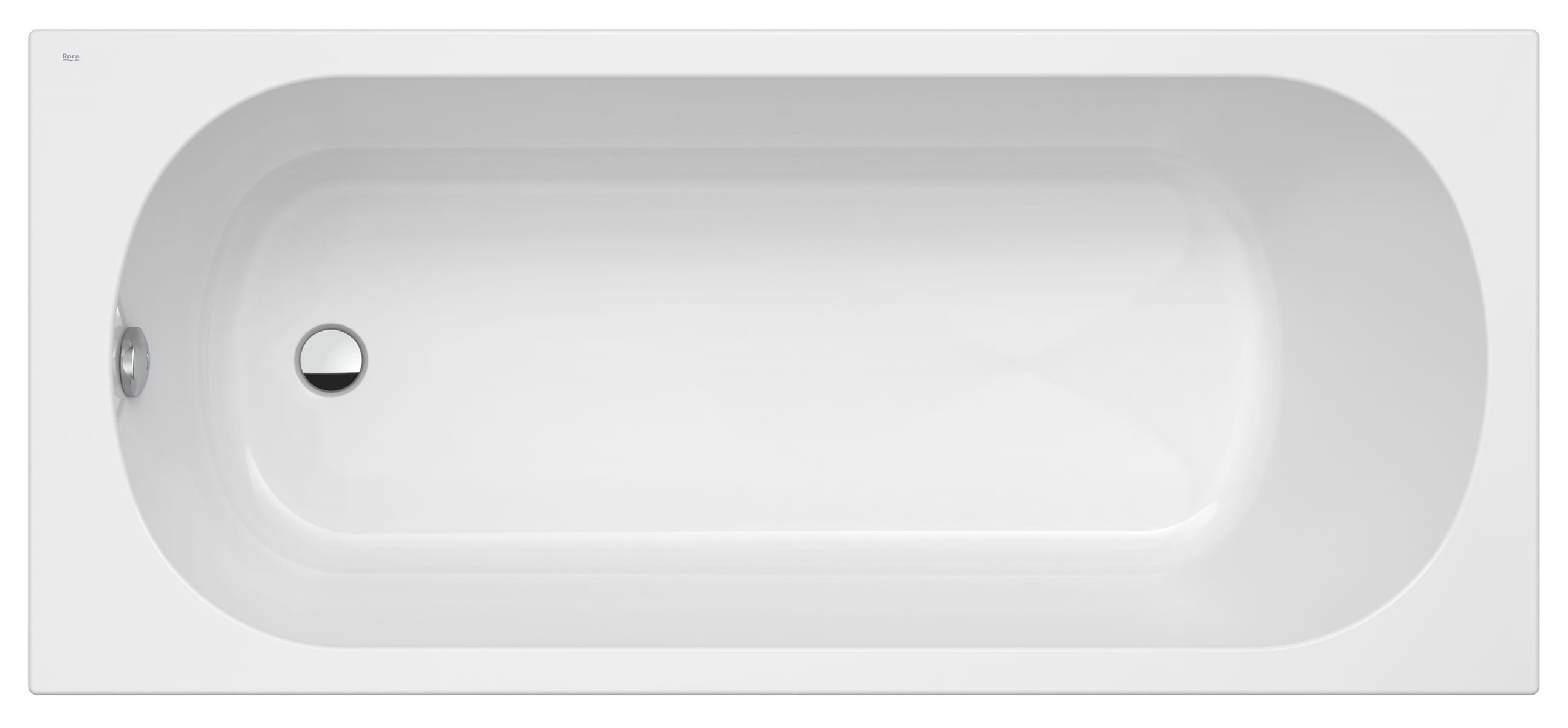 Darmowa Dostawa - Wanna prostokątna 170x70 cm biała Roca Genova-N A248774000