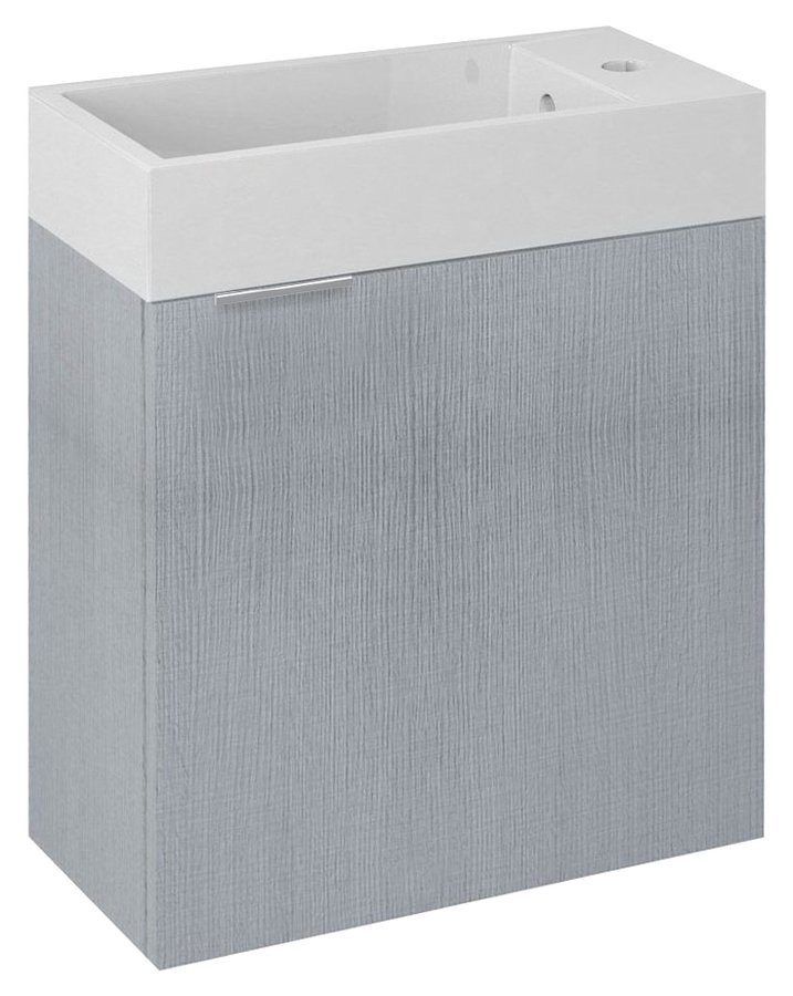 Darmowa Dostawa - Szafka 49.5x24.5x50 cm podumywalkowa wisząca dąb Sapho Latus LT4101111