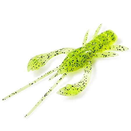 FishUp Przynęta Gumowa Rak Real Craw 1,5" 3,6cm #55 Chartreuse Black